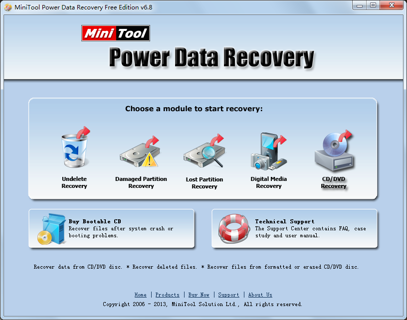 Recover data DVD