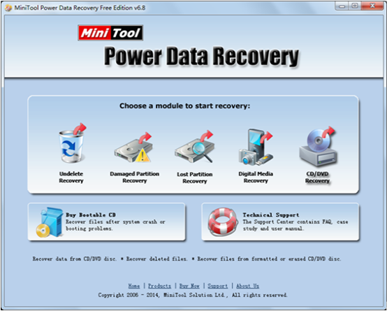 recover-deleted-data-on-DVD-RW-main-interface