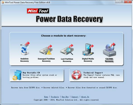 recover-pictures-on-dvd-main-interface